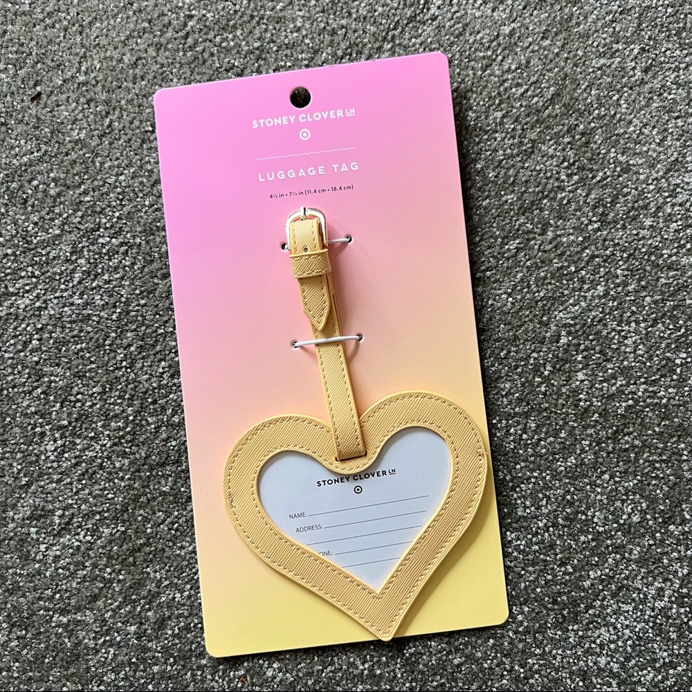 Stoney Clover x Target Luggage Tag Heart